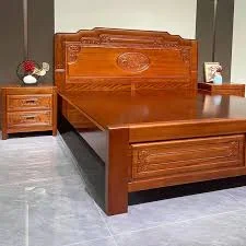  Solid Wood Bed 